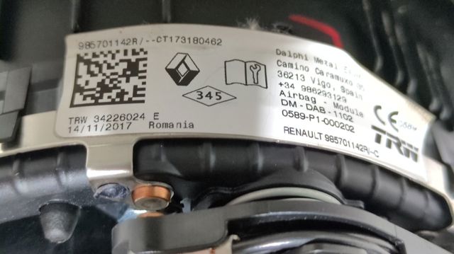 985253703R RENAULT Подушка безопасности (AIRBAG) пассажирская купить в Кривой Рог