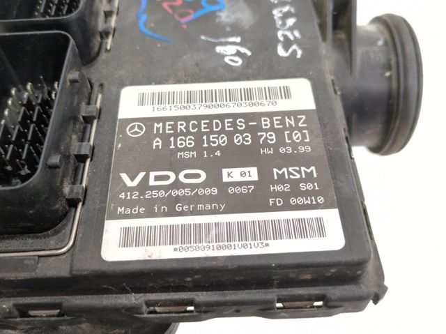 MERCEDES A1661500379 Модуль управления (ЭБУ) двигателем в наличии Киев