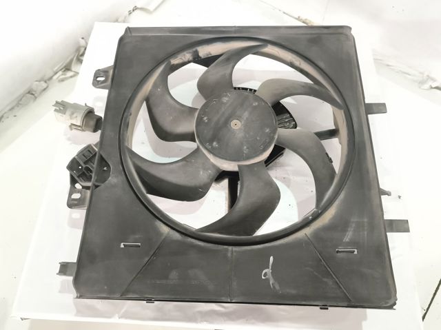 9680182080 PEUGEOT Диффузор вентилятора в сборе с мотором и крыльчаткой купить в Львов
