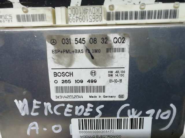 0265109499 MERCEDES Блок управления ESP купить в Павлоград