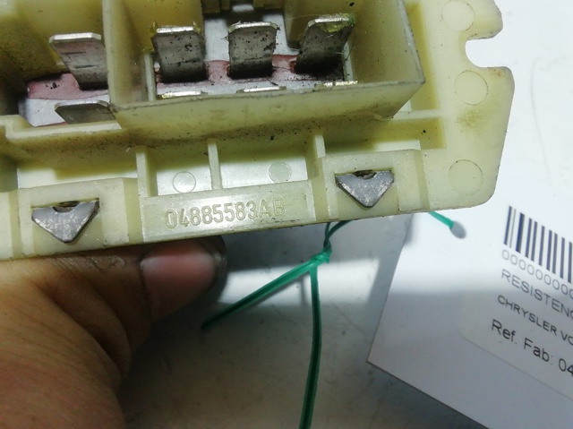 CHRYSLER 04885583AB Резистор печки в наличии Одесса