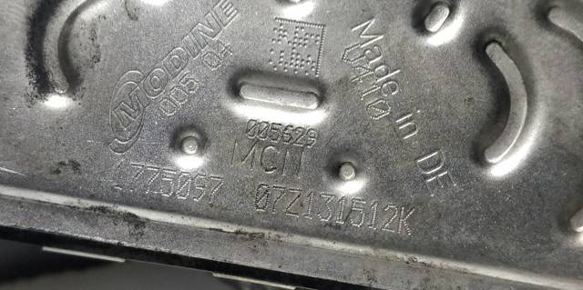 VAG 07Z131512K Радиатор системы EGR рециркуляции выхлопных газов в наличии Черновцы