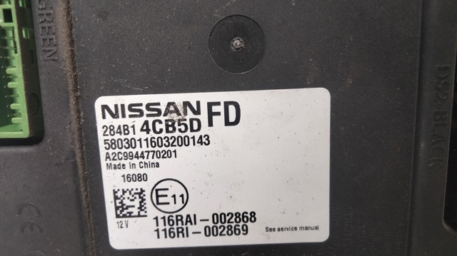 NISSAN 116RAI002868 в наличии Полтава