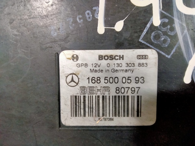 MERCEDES 1685000593 Диффузор радиатора охлаждения, в сборе с мотором и крыльчаткой в наличии Винница