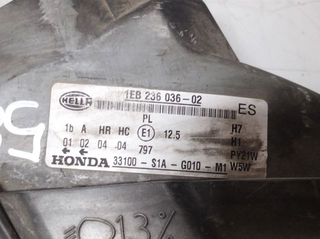 1EB23603602 HONDA Правая фара купить в Павлоград
