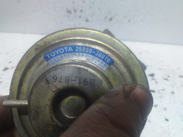 TOYOTA 2580030010 Клапан EGR рециркуляции газов в наличии Павлоград