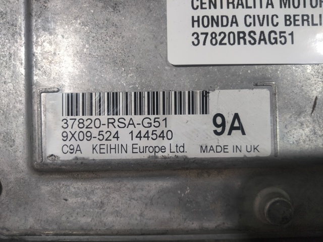 37820RSAG51 HONDA купить в Черновцы