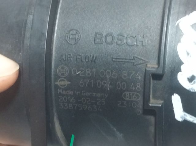 6710940048 Датчик потока (расхода) воздуха, расходомер M.A.F. - (Mass Airflow) купить Ужгород