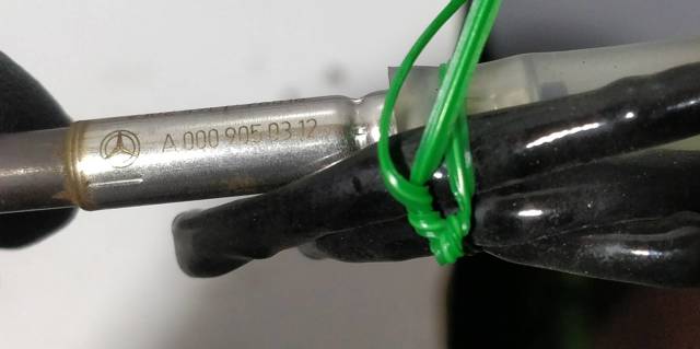 A0009050312 MERCEDES Датчик температуры отработавших газов (ОГ), после сажевого фильтра купить в Украина
