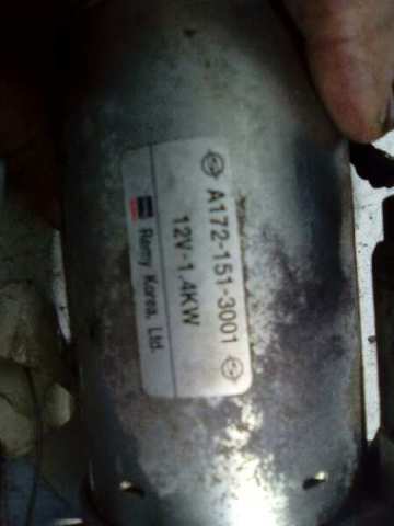 A1721513001 SSANG YONG Стартер купить в Днепр