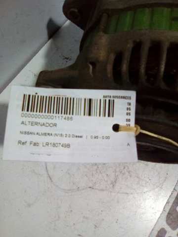 NISSAN LR180749B Генератор в наличии Харьков