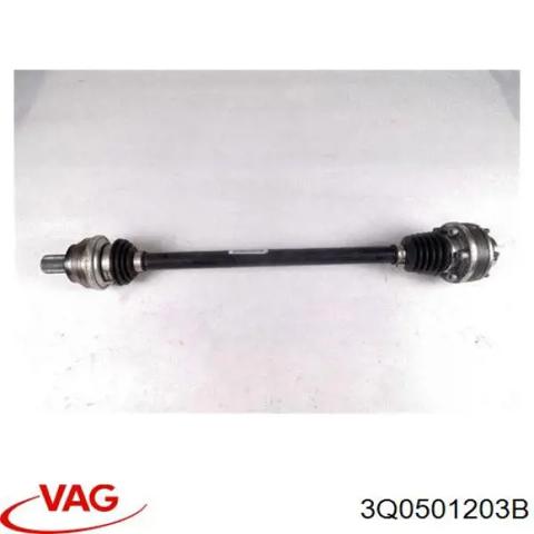 Полуось задняя, левая 3Q0501203B VAG