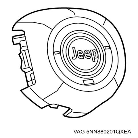 Airbag в мультируль 5NN880201QXEA VAG