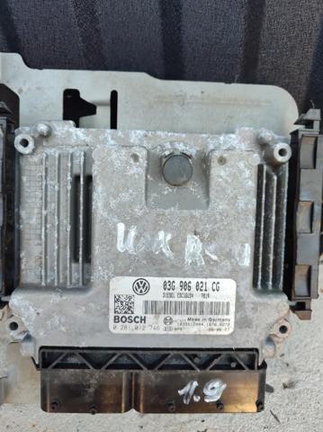 Электронный блок управления двигателем 03G906021CG VAG