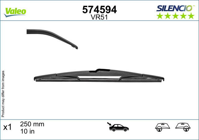 Задняя щетка 574594 VALEO