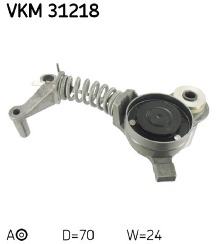 Натяжная планка поликлинового ремня VKM31218 SKF