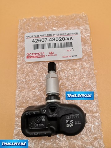 Манометр воздушный 4260760010 TOYOTA