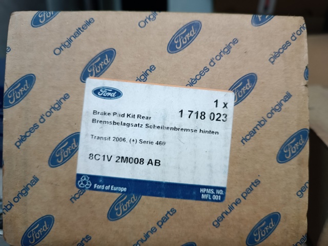 1718023 FORD Колодки тормозные задние дисковые купить в Черкассы