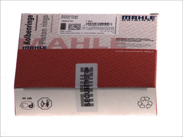 MAHLE 03999N0 Кольца поршневые на 1 цилиндр, STD. в наличии Одесса