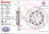 Передний тормозной диск 09931333 BREMBO