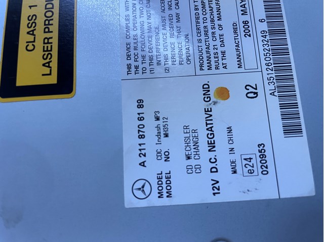 Автомагнитола Mercedes Sprinter 2 3,5-t