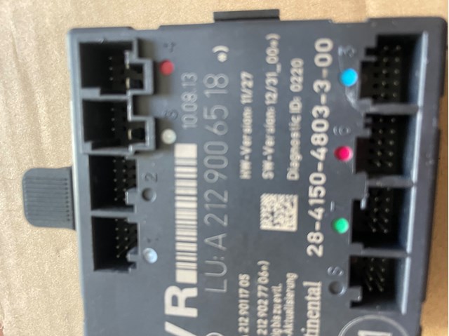 Блок комфорта передней двери A2129006518 MERCEDES