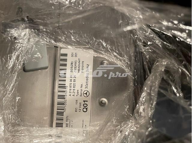 Радиоприемник A2168703626 MERCEDES