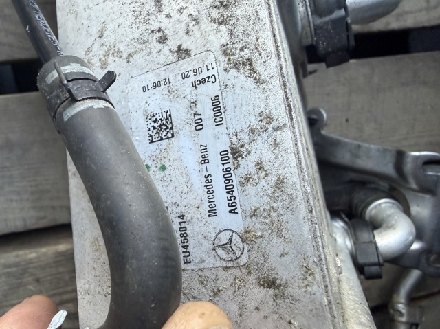 MERCEDES A6540906100 Радиатор интеркуллера в наличии Сумы