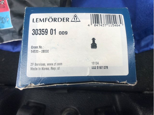 3035901 LEMFORDER Шаровая опора нижняя купить в Тернополь