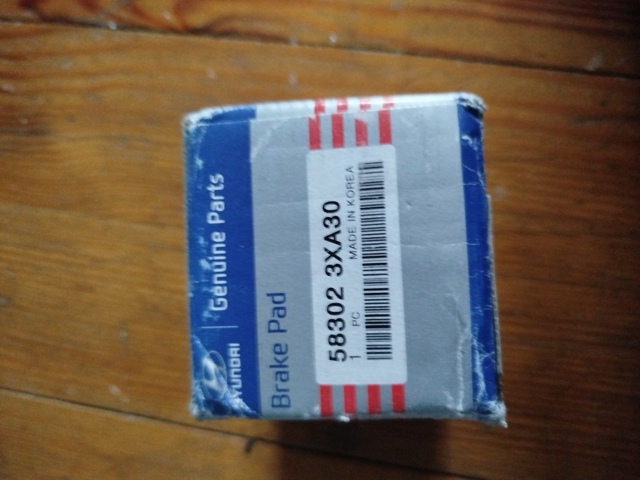 Комплект задних колодок 583023XA30 HYUNDAI