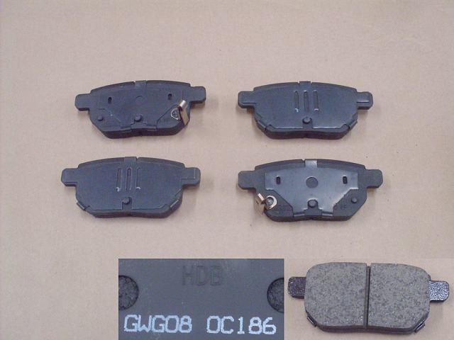 0446602191 TOYOTA Колодки тормозные задние дисковые купить в Каменское