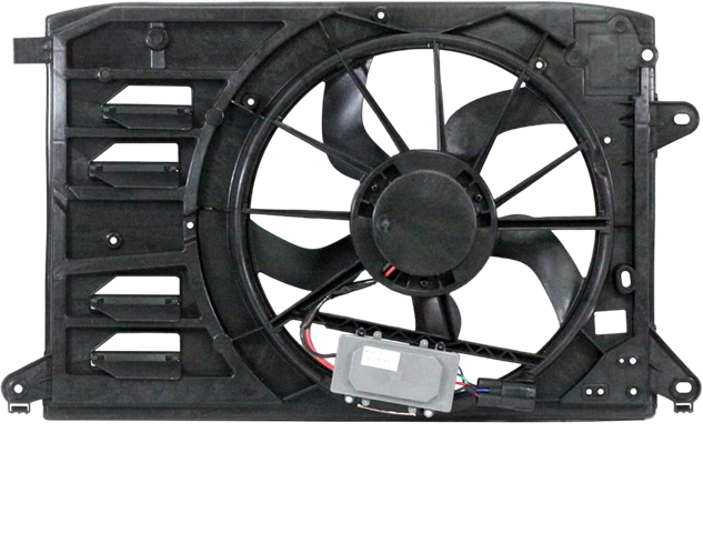 SIGNEDA RDFD623020 Диффузор радиатора охлаждения, в сборе с мотором и крыльчаткой в наличии Львов
