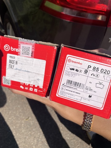 P85020 BREMBO Задние тормозные колодки купить в Ровно