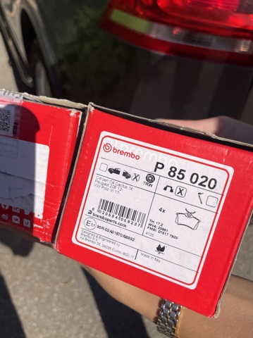 BREMBO P85020 Задние тормозные колодки в наличии Черкассы