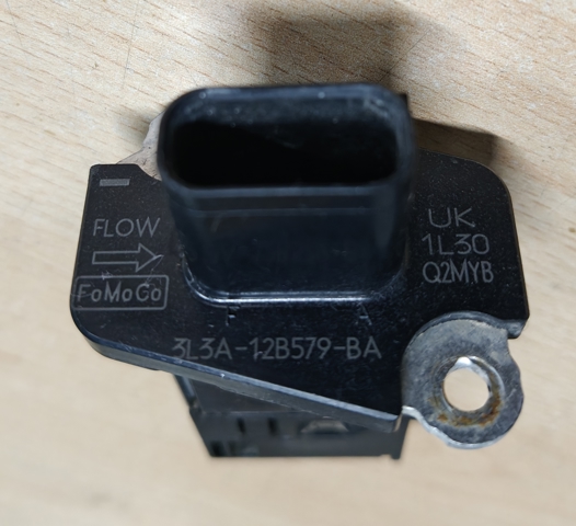 3L3A12B579BA FORD Датчик потока (расхода) воздуха, расходомер M.A.F. - (Mass Airflow) купить в Львов