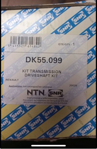 DK55099 Полуось (привод) передняя левая купить Полтава