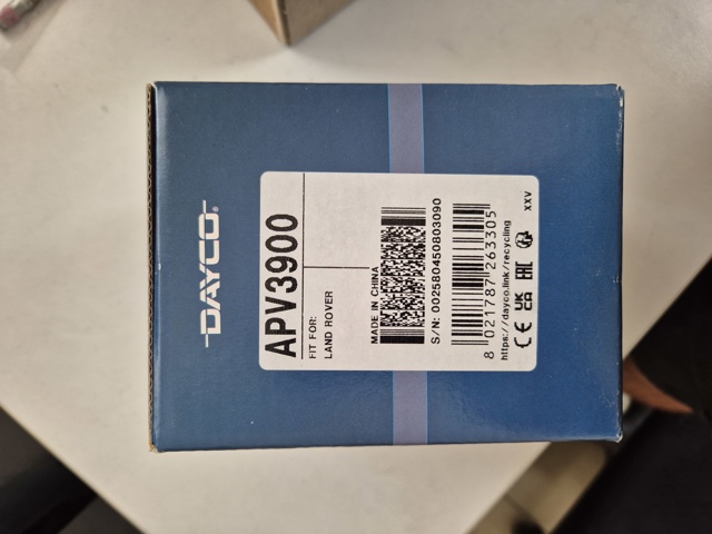 Паразитный ролик приводного ремня APV3900 DAYCO