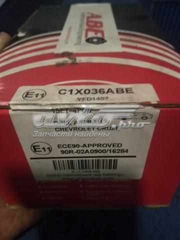 ABE C1X036ABE Колодки тормозные передние дисковые в наличии Каменское