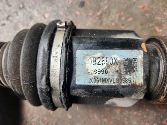 MAZDA FT0B2550X Правая полуось в наличии Николаев