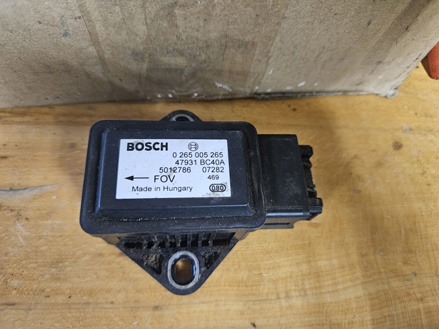 Датчик курсовой устойчивости 0265005265 NISSAN