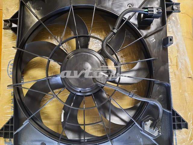 Диффузор радиатора охлаждения в сборе с мотором 253802P100 HYUNDAI