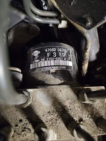 Блок ABS гидравлический 47660CG705 NISSAN