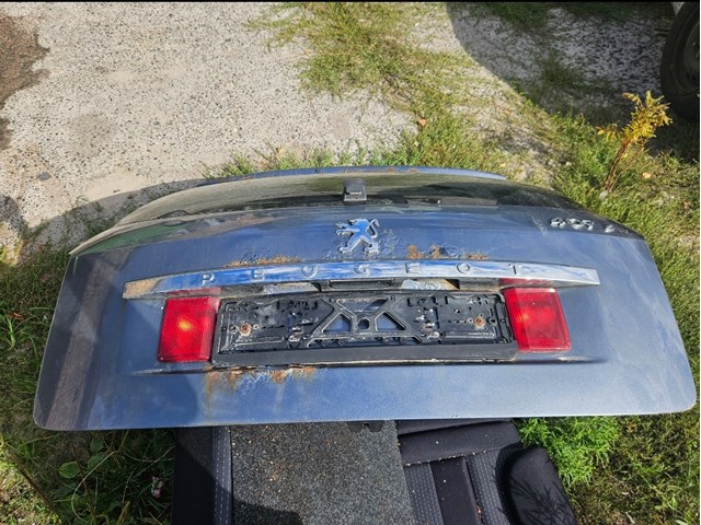 8744W3 PEUGEOT Стекло багажника двери 3/5-й задней (ляды) купить в Украина