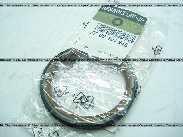 RENAULT 7700103945 Сальник коленвала двигателя передний в наличии Черкассы