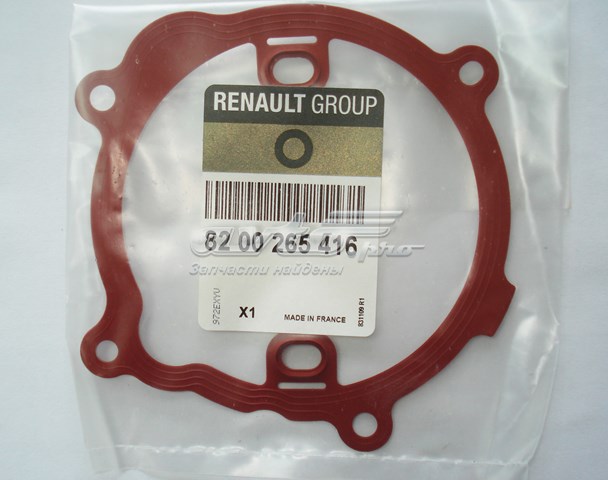 Прокладка водяного насоса 8200265416 RENAULT