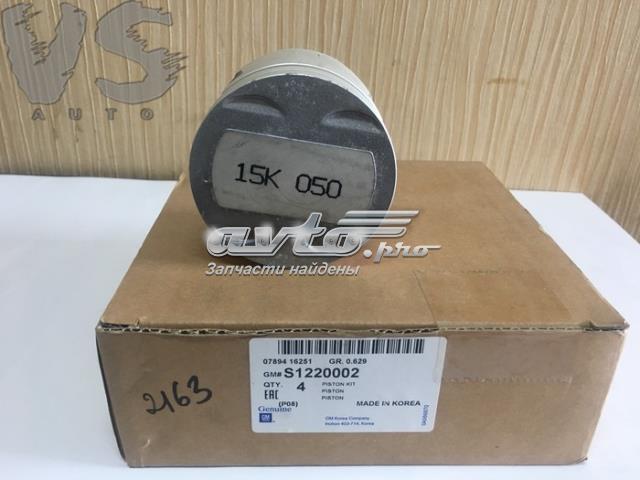 Поршень с пальцем без колец, 2-й ремонт (+0,50) S1220002 GM