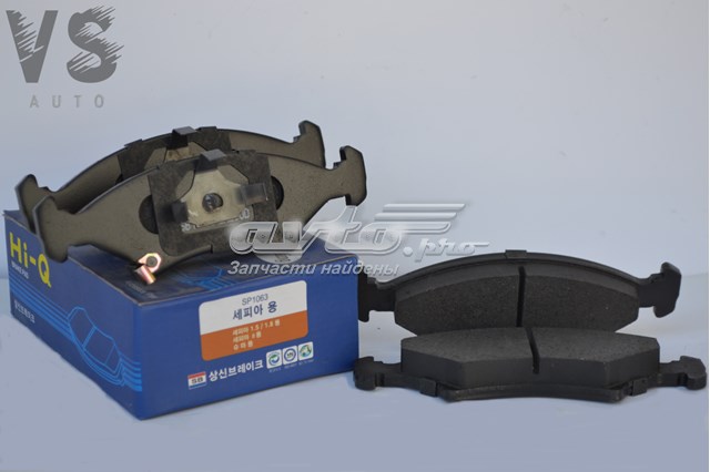 Колодки тормозные передние дисковые SP1063 SANGSIN