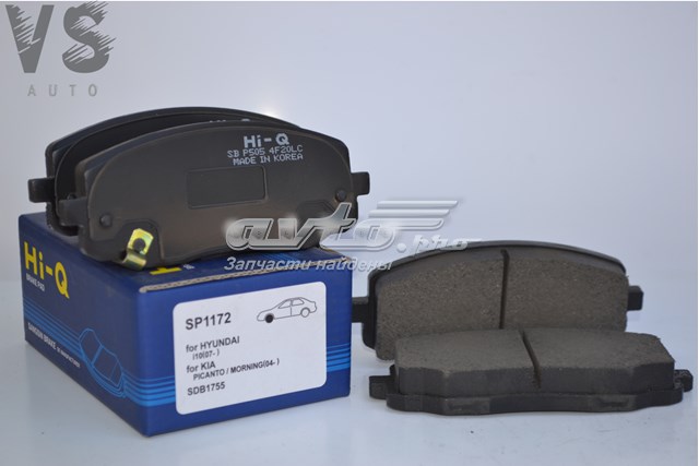SP1172 SANGSIN Колодки тормозные передние дисковые купить в Кривой Рог