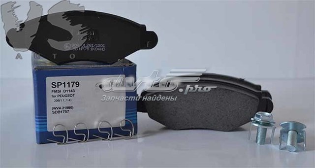 Тормозные колодки SP1179 SANGSIN