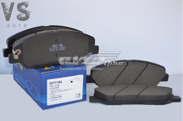 SP1194 SANGSIN Передние тормозные колодки купить в Черновцы